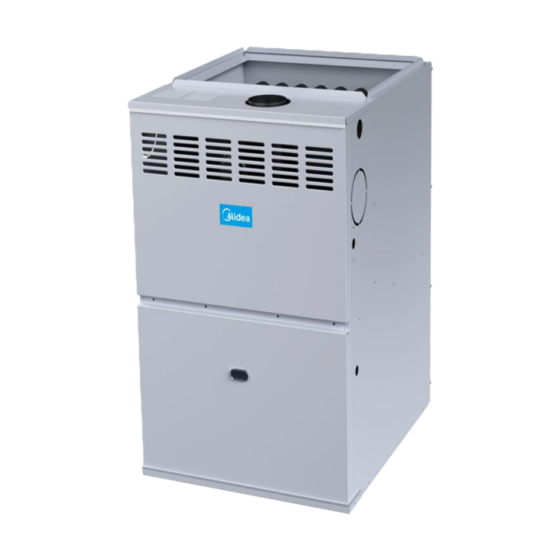 Midea 80% AFUE 100k BTU C Cabinet Furnace